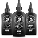 Bossman Jelly Beard Oil for Men - 3 Pack (12 oz σε Σύνολο, Γυμνό - Αρωματισμένο) – Μαλακά, Ενυδατώνει & Προϋποθέσεις με φυσικά συστατικά