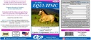SU-PER Equi-Tinic Horse Minerals Supplement - Temel Mineraller ve Sağlıklı Kan Hücreleri ve Enerji - 1 Gallon