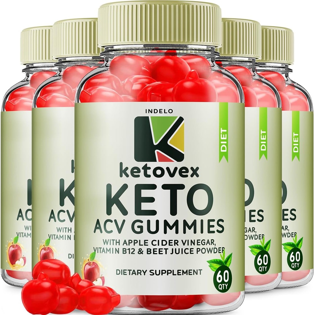 (5 Pack) Ketovex Keto BHB Gummies Gelişmiş Formula, Ketovex BHB Kilo Yönetimi ACV Gummies Yorumlar, Ketovex ACV Keto Vex BHB Gummy Gomitas Ketosis, Chemvex Gummies, B12 (300 Gummies)