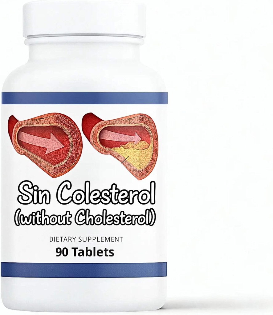 Sin Colesterol, Cholesterol Support, 90 Tablet 90 Tablet