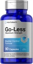 Horbäach Go Less Bladder Control Supplement | 90 Capsules | Kadınlar ve Erkekler için maksimum Güç Pilleri | Non-GMO & Gluten Ücretsiz Formula
