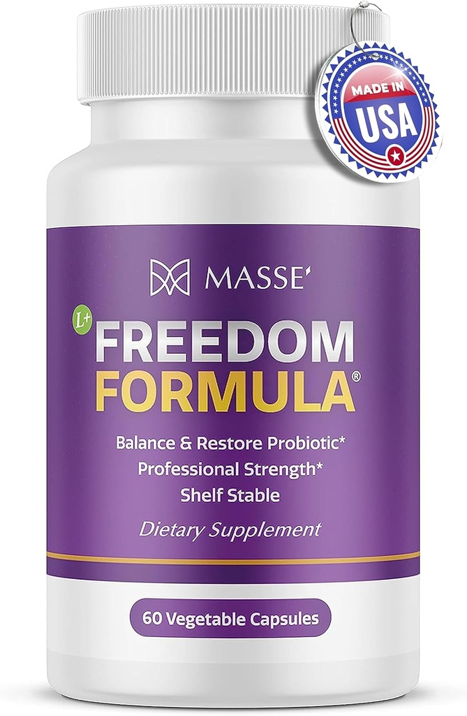 Candida Freedom Massey Medicinals Colon Cleanse Pills - Vibrant Living için Unutulmuş Digestive - Gut Health Probiyotik Kompleksi - 60 Capsules