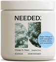 Gerekli. Prenatal Omega-3 - Yüksek Potency Dose of Sustainably Sourced Fish Oil, Bergamot Flavor, 1000 mg DHA, 1000 mg EPA, Bir Gelatin-Free, Plant-Based Softgel Shell, 30-Day Supply