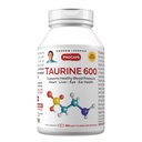 ANDREW LESSMAN Taurine 600-360 Capsules - Sağlıklı Kan basıncı, Kalp, Canlı, Göz ve Kulak Sağlığını Destekler. Pure, High Potency Source of The replica Taurine. Katkı yok