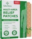 Patches - Ekstra Büyük Sıcaklık Patches - En Güçlü Doğal Kas & Ortak Yardım Geri Döndü - Hızlı - Baş, Skin, Hot Patches for Back, Omuz, Diz & Foot,10 Pack (L)