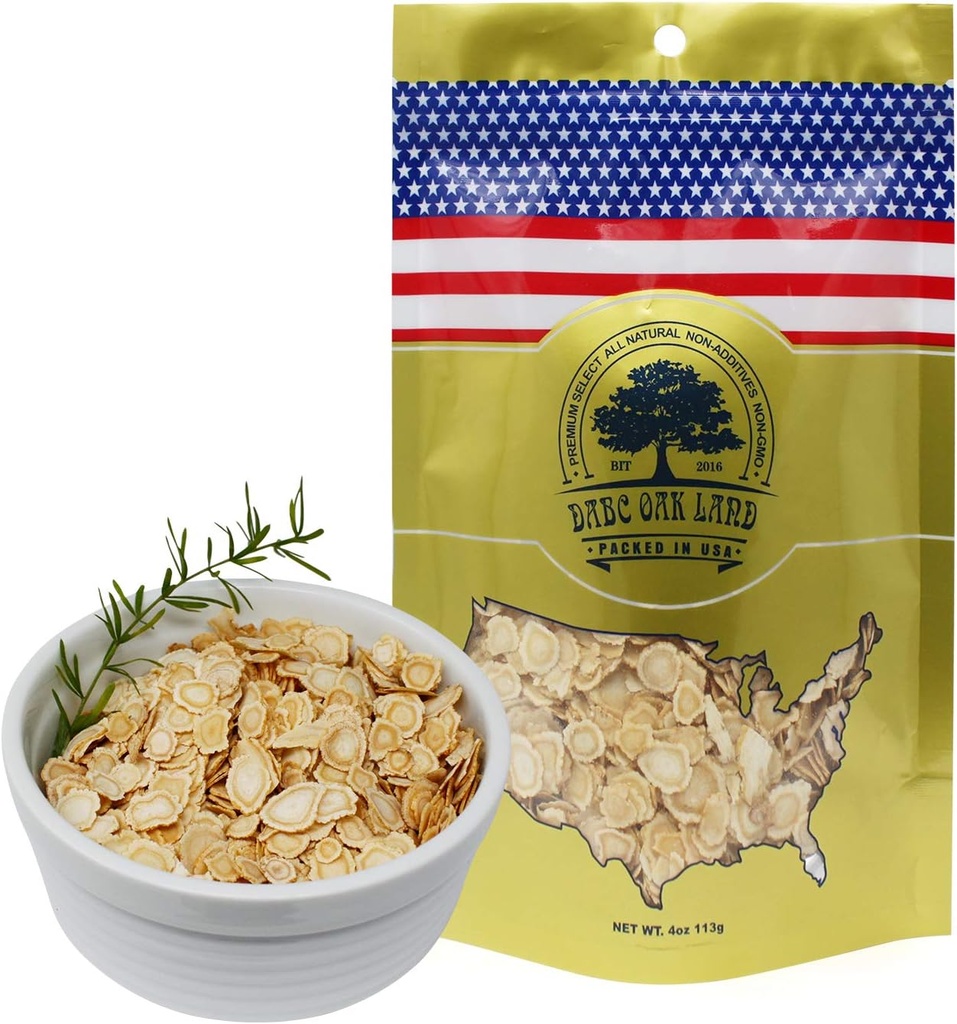 DOL American Ginseng Slices from Wisconsin (Sliced Reality Root Wisconsin Grown! Çoğu insan bunu magnezyum çayı yapmak için kullanır! Sağlık için iyi!  /Ba -in Bag (Küçük 4oz/Bag)
