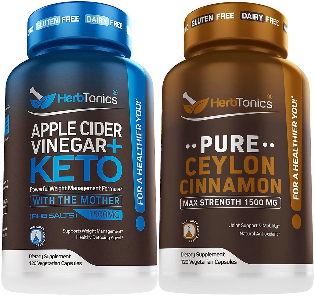 Βότανα Apple Cinegar Κάψουλες Plus Keto BHB 