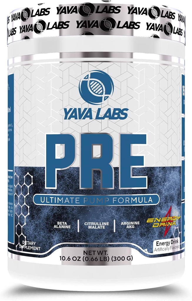 Yava Labs PRE προπόνηση Ultimate Pump Formula (Ενεργειακό Ποτό)
