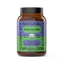 Organik Ashwagandha Capsules - 100 Capsules 500 mg Pure Organic Ashwagandha Supplement for Calming Support