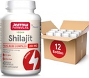 Jarrow Formulas Shilajit 250 mg, Diyet Tamam, Shilajit Asit Kompleksi Hücre Enerji Üretimi, 60 Veggie Capsules, 60 Day Supply (Pack of 12)
