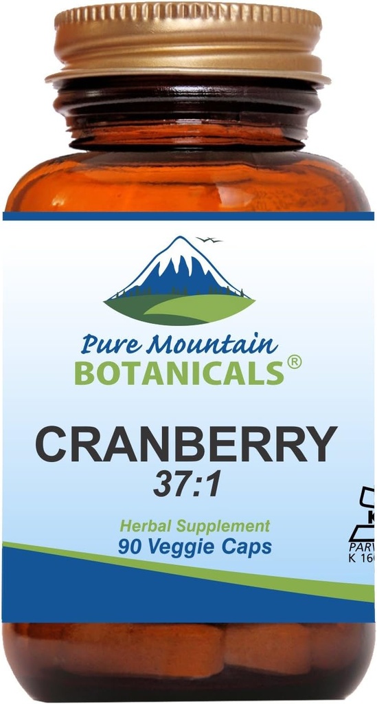 Saf Dağ Botanikleri Cranberry Pills Kosher Vegan Capsules ile 400 mg Cranberry Interdüksiyon Supplement