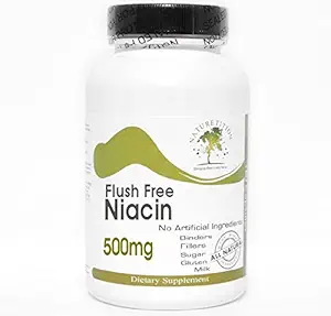 Flush Free Niacin 500 mg - 90 Capsules - Nomixs - Naturetition Supplements