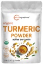 Organik Turmeric Toz, 5 Pounds | Active Curcumin | Pure Turmeric Supplement | Ortak ve Immune Health | Non-GMO, Vegan Dostu, Hindistan Origins