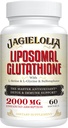Liposomal Glutathione 2000 mg with L-Serine, L-Glycine & Sulforaphane - Active L-Glutathione Unique Formulation to improve Abpole - Master Antioksi, Detoxing & Immune | 60 Softgels