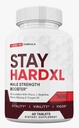 Zonata, Erkekler için Hard XL Supplement, Sustain Men'in Enerji ve Performans Seviyelerini Desteklemek için tasarlanmış doğal bir Formula. (60 Tablet)