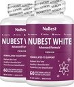 NuEn İyi Beyaz - Skin Whitening Supplement, Glutathione, C vitamini, E, B2, Milk Butle Ekstraksiyon, Yeşil Çayı Işıklandırma ve Parlaklama | Paket 2