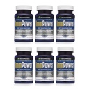 American Bio Sciences ImmPower AHCC Supplement 6Pack, Geliştirilmiş Immune Support, Natural Killer Cell Activity and Cytokine Production, 30 Vegetarian Capsules, 500 miligrams per Capsules