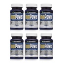 American BioSciences ImmPower AHCC Supplement 6-Pack, Ενισχυμένη Ανοσολογική Υποστήριξη, Φυσικό Killer Cell Δραστηριότητα και Κυτοκίνη Παραγωγή, 30 Καψάκια Χορτοφαγικής, 500 χιλιοστόγραμμα ανά Καψάκιο