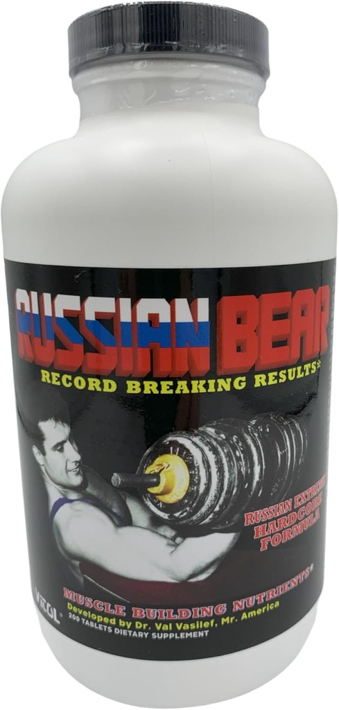 Vitol Russian Bear Tables 200 Count