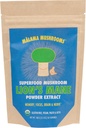 Lion's Mane Extract Toz Malama, Organik Meyve Vücut Aslanları Mane Mushroom Toz, Superfood Adaptogen, Supports Memory, Focus, Brain, & Nerves