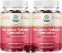 Ισορροπία ορμονών για τις γυναίκες Gummies όλων των ηλικιών - PMS συμπλήρωμα υποστήριξης για τις γυναίκες να ρυθμίσετε εμμηνορρυσιακό κύκλο & ορμονική ισορροπία Εμμηνόπαυση & Mood swings με βιταμίνη B6 & Dong Quai - 60 μάσημα - 2 συσκευασίες