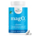 nbpure MagO7 - Doğal Kolon Temiz ve Detox | Occasional Constipation Relief, Stool Softning, & Bloating Support for Men & Women | Ozonated Magnezyum Oksit, 90 Capsules