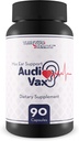 Max Ear Support Audi Vax - Ear Health Support Supplement - Geliştirilmiş Kan Akışı ile İç Kulak ve Orta Kulak Sağlığını Destekleyin - İşitme kaybı ve Ear Ringing - Sağlıklı Auditory Function Function Function