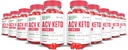 (10 Pack) Simpli Health Keto ACV Gummies Gelişmiş Formula 1000MG Chemnature Keto Gummies Apple Cider Vinegar Formula 15