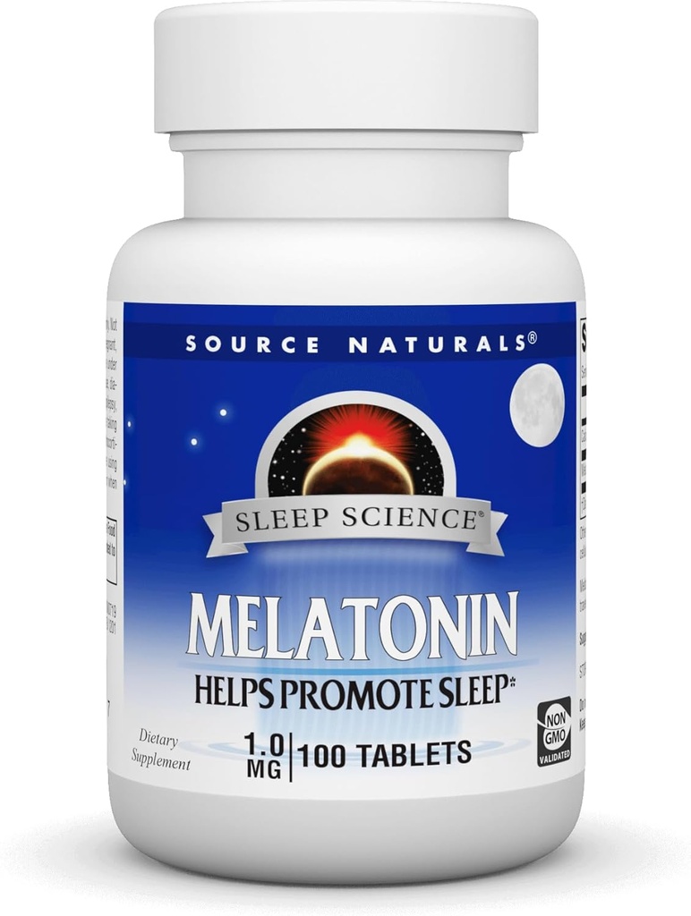 Source Naturals Μελατονίνη 1 mg - 100 δισκία