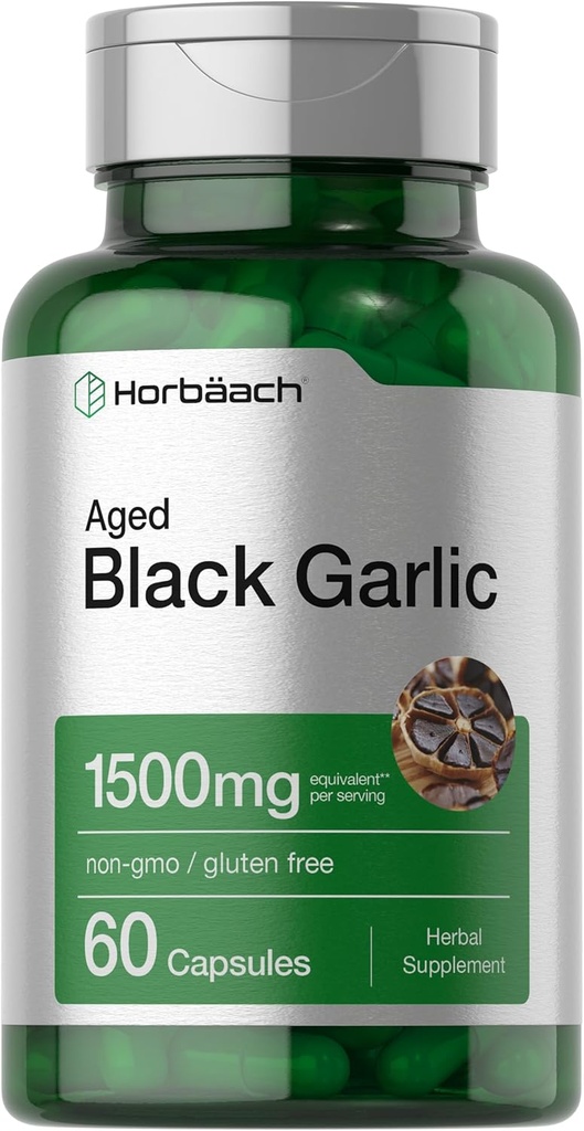 Horbäach Aged Garlic Extract Κάψουλες 1500mg 
