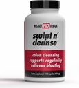 ΥΓΕΙΑ DIRECT Sculpt n' Cleanse - Herbal Colon Cleanse for Digestive Health & Regularity - Natural Detox & Gut Flush Supplement - 100 κάψουλες λαχανικών