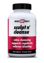 SAĞLI Sculpt n' Cleanse - Herbal Colon Digestive Health & Regularity - Natural Detox & Gut Flush Supplement - 100 Veggie Capsules