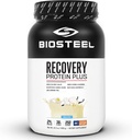 BIOSTEEL Recovery Protein Plus Toz Supplement, Grass-Fed ve Non-GMO Formula, Vanilla, 27 Hizmet