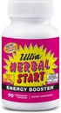 Ultra Herbal Start Energy ATM - B-12, Panax Ginseng, Yerba Mate, Kola Nut, Spirulina & Echinacea | Doğal Enerjinin Güçlendirilmesi, Stamina & Endurance | Supplement - 90 Capsules