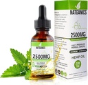 Organik Hemp Oil 2500 mg - Ultra Premium Hemp Oil Drops 2500 mg - Doğal Hemp Oil Extract Tincture - Non-GMO Ultra-Pure CO2 Extracted Drops - Omega Fatty Acids 3 6 9 - Organik olarak Grown & Made in USA