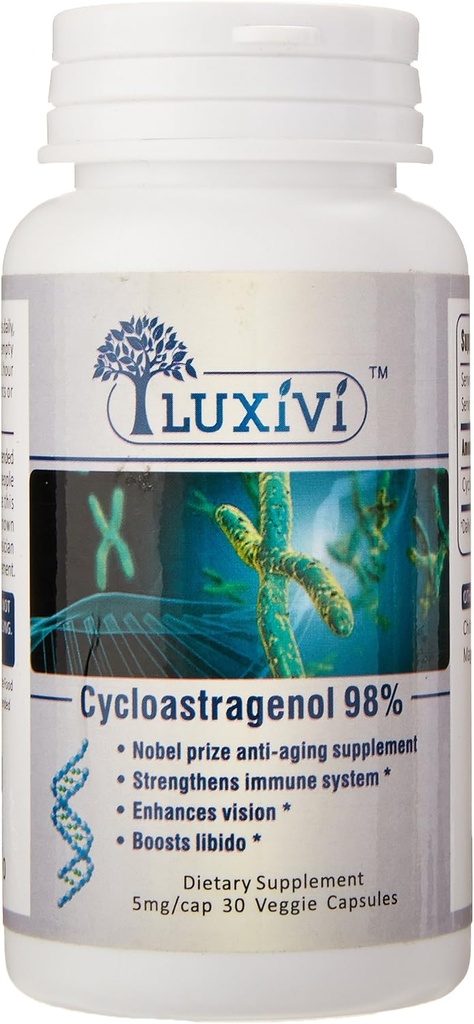Enhanced Absorption Cylcoastragenol 98%- 5mg/10mg/25mg