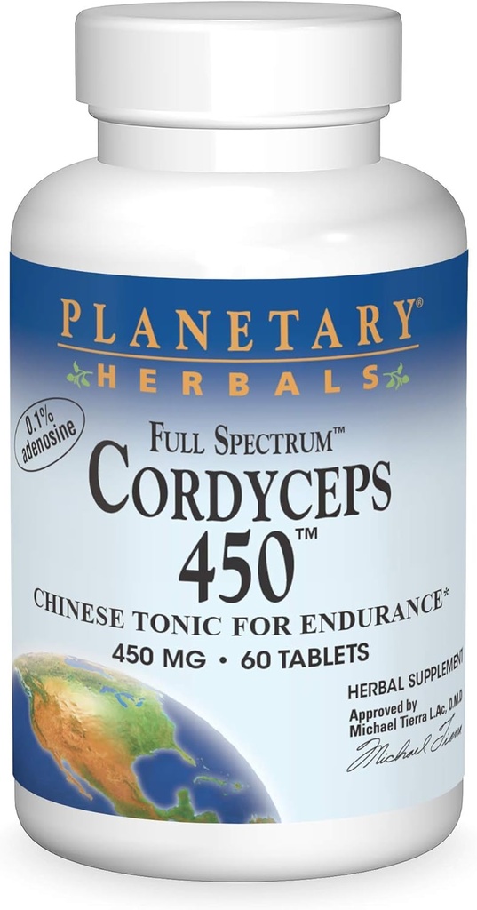 Gezegensel Herbals Full Spectrum Cordyceps 450 mg, 60 Kont
