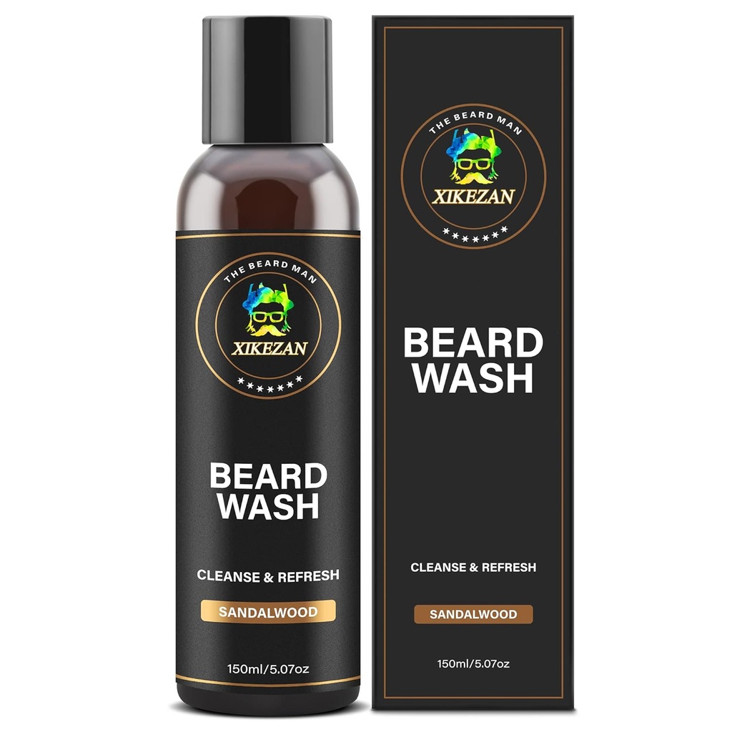 XIKEZAN Ayıd Shampoo w/Doğal Biotin Argan & Jojoba Oils Deeply Cleans Smooths Soften & Güçler, Noel Men O Baba Boy arkadaşı için Baba Günü Hediyeleri