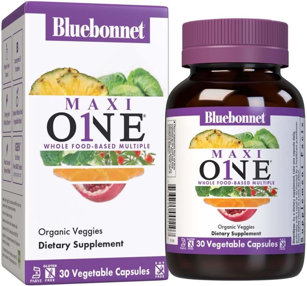 BlueBonnet Maxi One Iron Caplets, 30 Count (743715001107)