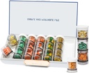 Toplive 3 Times a Day Pill Organizer 7 Gün, Büyük Günlük Pill Organizer, Haftalık Tıp Vitamini Organize Kutusu, Fish Oil Supplement Storage Organizer, Separable Travel Pill Konteyner, White