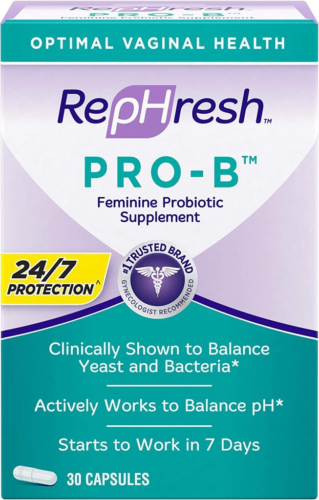 RepHresh Pro-B Probiyotik Feminine Supplement (Pack of 5)