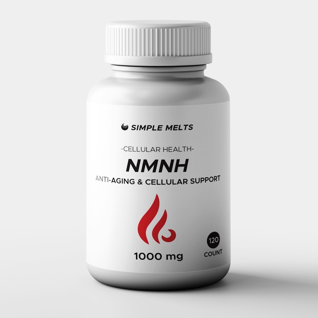 NMNH 1000mg – NMN Alternative with NAD+, Resveratrol, Berberine, Quercetin & Grapeseed – Boost Energy, Focus, Metabolism, Immunity, Skin, Cellular Health & Anti-Aging – 120 Caps