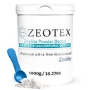 Zeolite Detox Toz – Full Body Cleanse, Gut Health, Energy, Immune & PH Support | Natural Mineral – 1000gg
