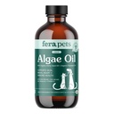 Fera Pets Algae Oil - Cats & Köpekler Omega 3 Oil - Vegan - Immune, Kalp, Beyin, Cilt ve Ön Destek - Vitamin E, Organik Hemp Tohum & Flaxseed Oil -% 100 Plant bazlı Omega-3s - 8 ozz