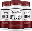 (3 Pack) EasyFlow Glycogen – Easy Flow Capsule Temiz, EasyFlow Pills, Genel Wellness için Gelişmiş Formula, Easy Flow Glycogen Yorumları, 180 Capsules