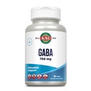 KAL GABA Supplement, Relaxation Support, GABA Supplements for Stress Relief Support, Vegan, Non-GMO, Gluten Free, Lab Επαληθευμένο, 60-Day Εγγύηση επιστροφής χρημάτων, 90 Services, 90 Tablets
