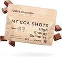 SGC Seattle Gummy Company Caffeine Energy Gummies 12Pack, Dutch Chocolate Mocca Energy Chews, Nootropic, Vegan, Plant-Based, Gluten Free, 200 mg Caffeine Energy Gummies 12Pack, Dutch Chocolate Mocca Energy Chews, Nootropic, Vegan, Plant-Based, Gluten Free, 200 mg Caffeine