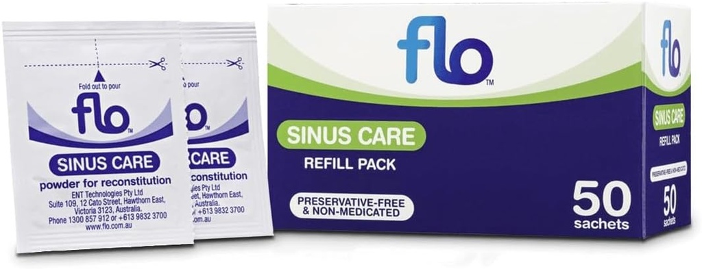 FLO Sinus Care Ξαναγεμίστε 50 φακελλίσκους