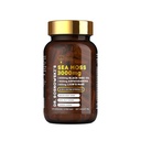 Dr Sosnowski'nin BioActive Sea Moss | 8in-1 Formula Black Seed, Ashwagandha, Turmeric, Manuka Honey, Lion's Mane, Royal Jelly, Bee Propolisi | 60 Capsules