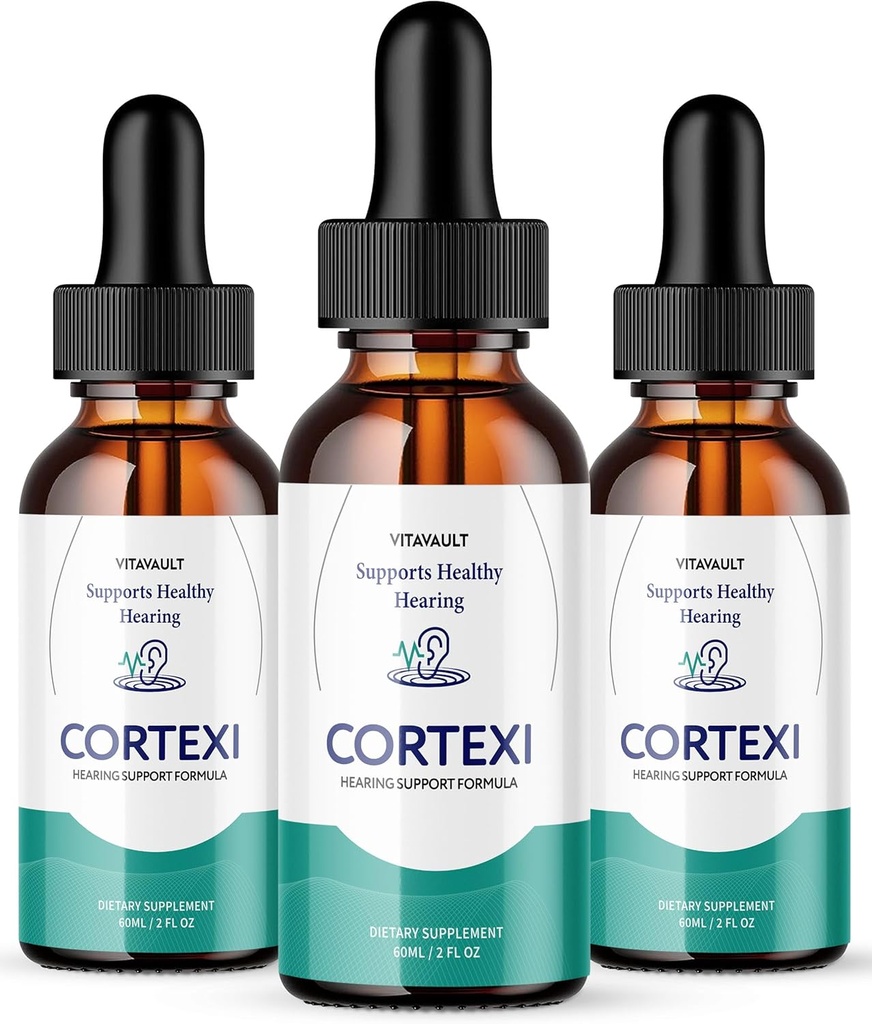Cortexi Ear Drops - Cortexi İşitme Destekleri, Cortexi Drops, Cortexi Yorumlar - Auditory Clarity, 3 Sağlıklı İşitme Paketini Destekler
